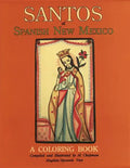 Santos of Spanish New Mexico, A Coloring Book - Paperback