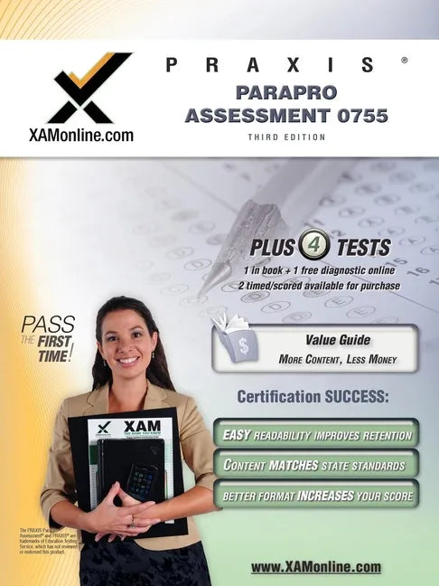 Praxis Parapro Assessment 0755 Teacher Certification Test Prep Study Guide - Paperback