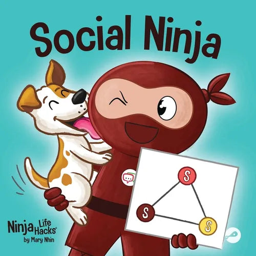 Social Ninja: A Children's Book About Making Friends - Paperback