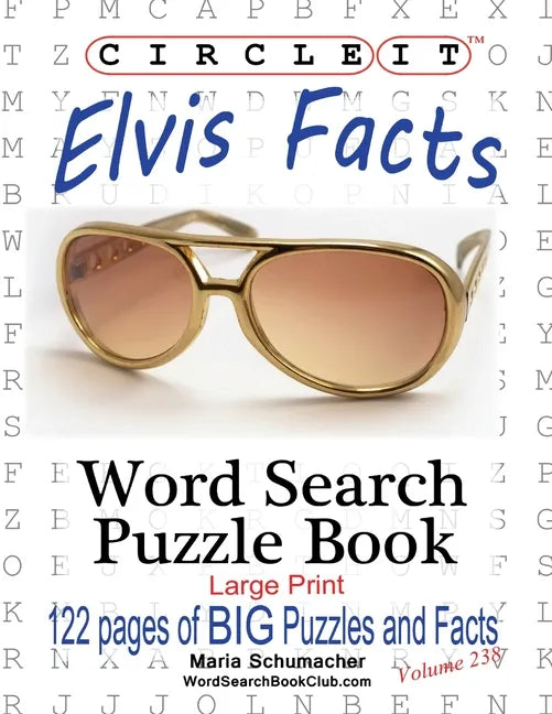 Circle It, Elvis Facts, Word Search, Puzzle Book - Paperback