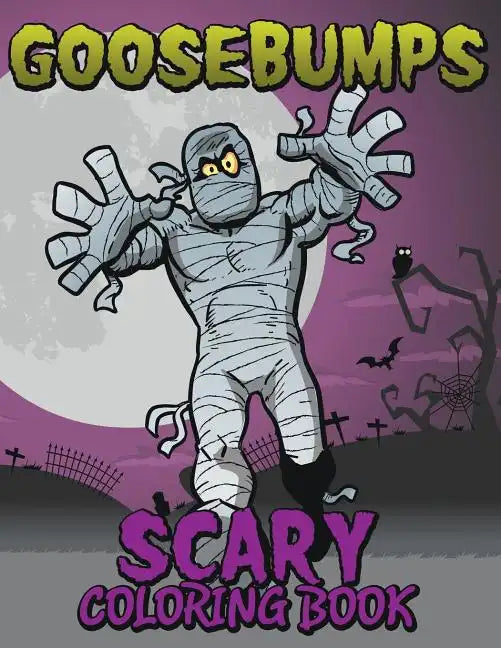 Goosebumps Scary Coloring Book - Paperback