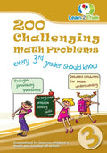 200 Challenging Math Problems every 3rd grader should know - Paperback