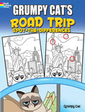 Grumpy Cat's Road Trip Spot-The-Differences - Paperback