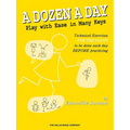 A Dozen a Day - Play with Ease in Many Keys - Paperback