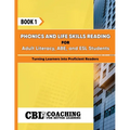 Book 1: Phonics and Life Skills Reading for Adult Literacy, ABE, and ESL Students - Paperback