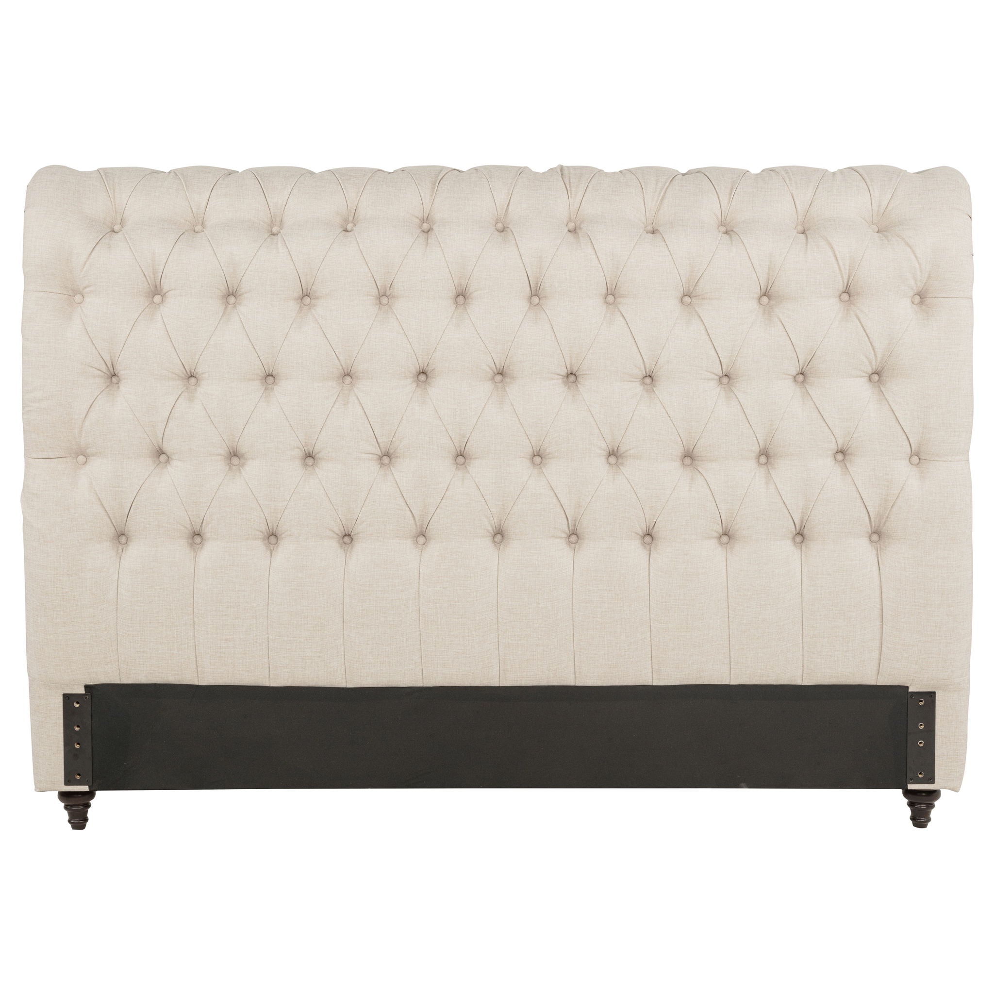 Devon 57-inch Upholstered Full Headboard Beige
