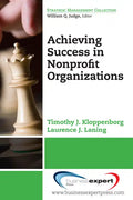 Achieving Success in Nonprofit Organizations - Paperback