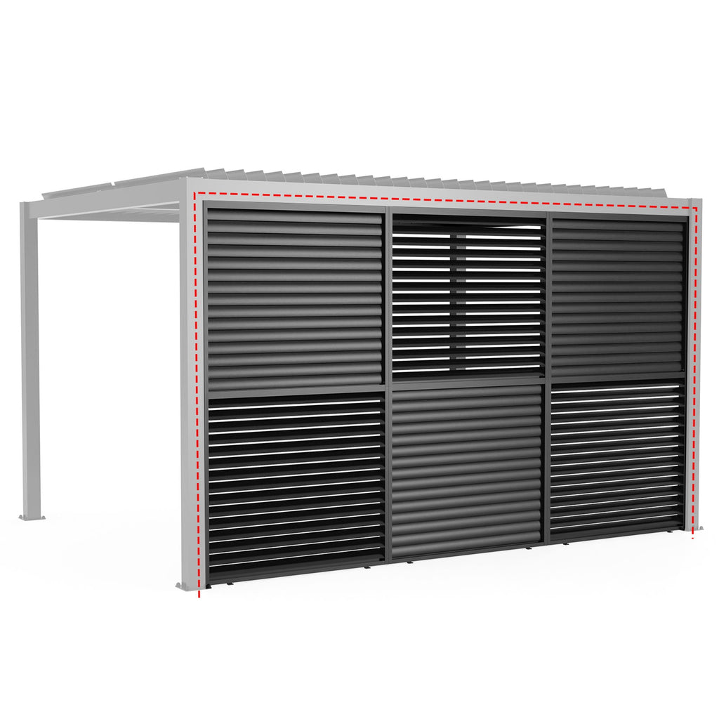 Louver Grille Frame & Louvers