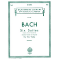 Bach Six Suites for Unaccompanied Viola Schirmer Library of Classics Vol. 1278 Baroque and Classical Viola Sheet Music G. Schirmer Edition for Advance - Paperback