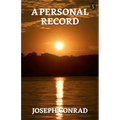 A Personal Record - Paperback