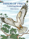 Birds of Prey Coloring Book - Paperback