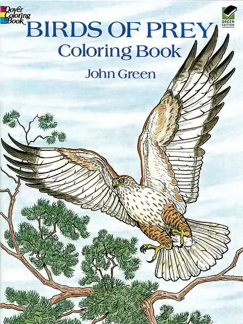 Birds of Prey Coloring Book - Paperback