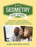 Geometry: High School Math Tutor Lesson Plans: Geometry Basics, Conditional Statements, Geometry Proofs, Triangles & Angle Relat - Paperback