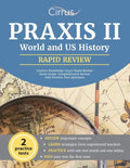 Praxis II World and US History Content Knowledge (5941) Rapid Review Study Guide: Comprehensive Review with Practice Test Questions - Paperback