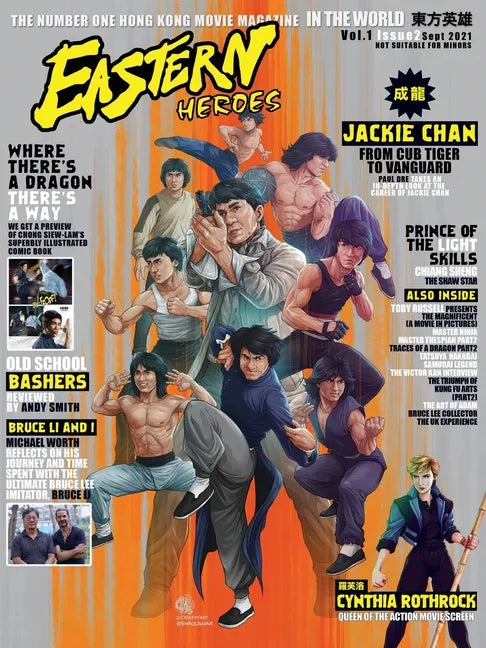 Eastern Heroes magazine Vol1 issue 2 - Paperback