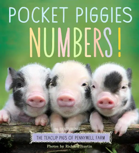 Pocket Piggies Numbers!: Featuring the Teacup Pigs of Pennywell Farm - Board Book