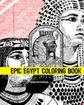 Epic Egypt Coloring Book - Paperback
