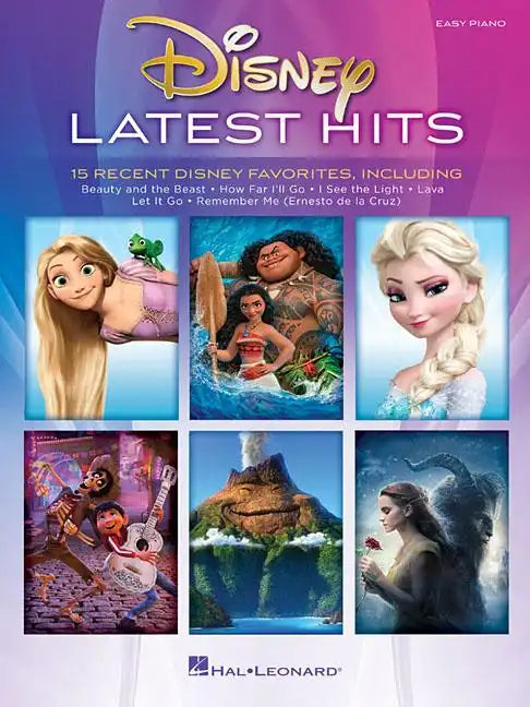 Disney Latest Hits: 15 Recent Disney Favorites - Paperback