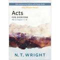 Acts for Everyone, Part 2, Enlarged Print - Paperback