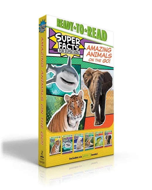 Amazing Animals on the Go! (Boxed Set): Tigers Can't Purr!; Sharks Can't Smile!; Polar Bear Fur Isn't White!; Alligators and Crocodiles Can't Chew!; S - Paperback