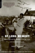 Of Long Memory: Mississippi and the Murder of Medgar Evers - Paperback