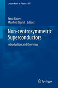 Non-Centrosymmetric Superconductors: Introduction and Overview - Paperback