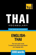 Thai vocabulary for English speakers - 3000 words - Paperback