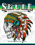 Skull Tattoo and Doodles Patterns: A Coloring Books for Adults - Paperback