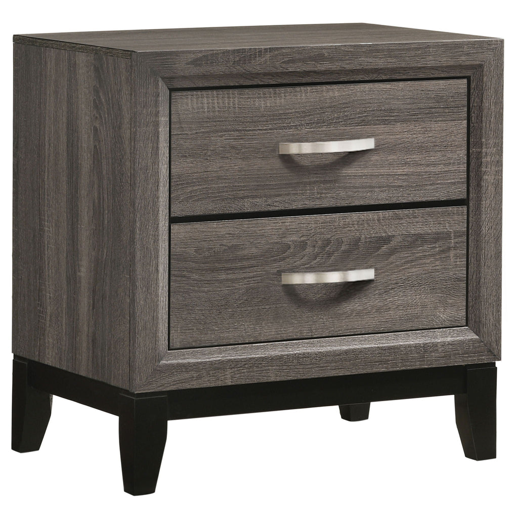 Watson Five-piece California King Bedroom Set Grey Oak