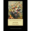 Vase of Chrysanthemums: Renoir cross stitch pattern - Paperback