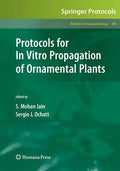 Protocols for in Vitro Propagation of Ornamental Plants - Paperback
