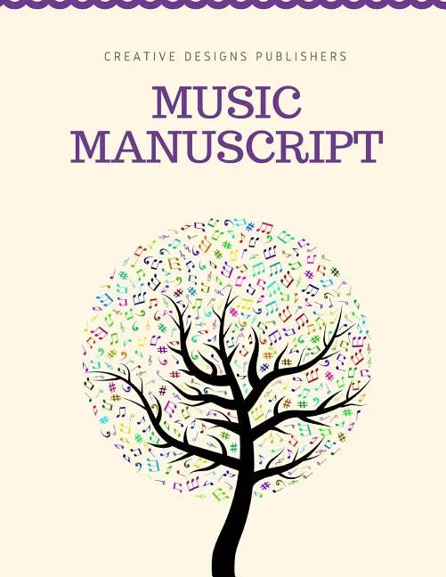 Music Manuscript - 8 Staves - Paperback