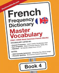 French Frequency Dictionary - Master Vocabulary: 7501-10000 Most Common French Words - Paperback
