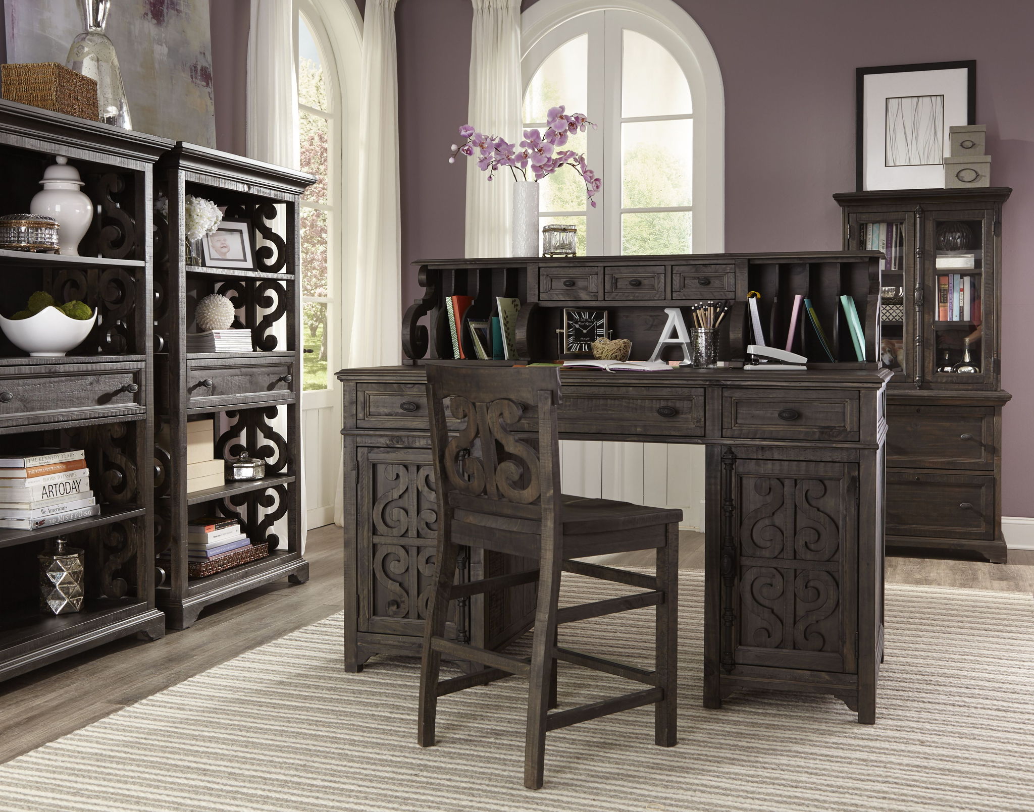 Bellamy - Lateral File - Peppercorn