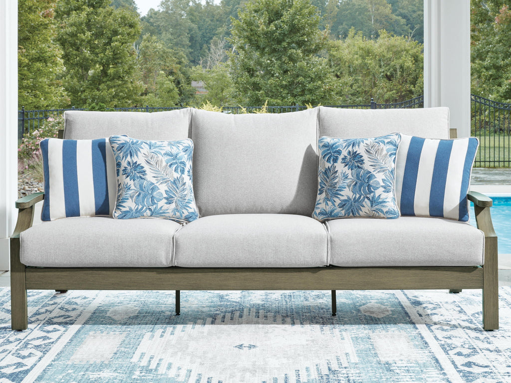 Rainier Ranch - Sofa With Cushion - Brown / Beige