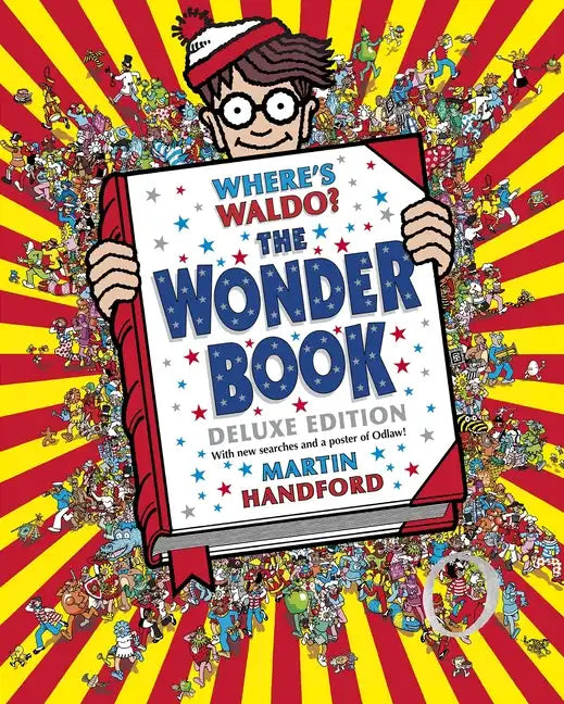 Where's Waldo? the Wonder Book: Deluxe Edition with New Searches and Collectible Poster (a Hidden Object Activity Book with Search & Find Puzzles and - Hardcover