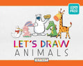 Let's Draw Animals - Hardcover