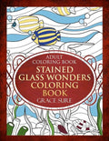 Stained Glass Wonders Coloring Book - Paperback