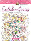 Creative Haven Celebrations Coloring Book - Paperback