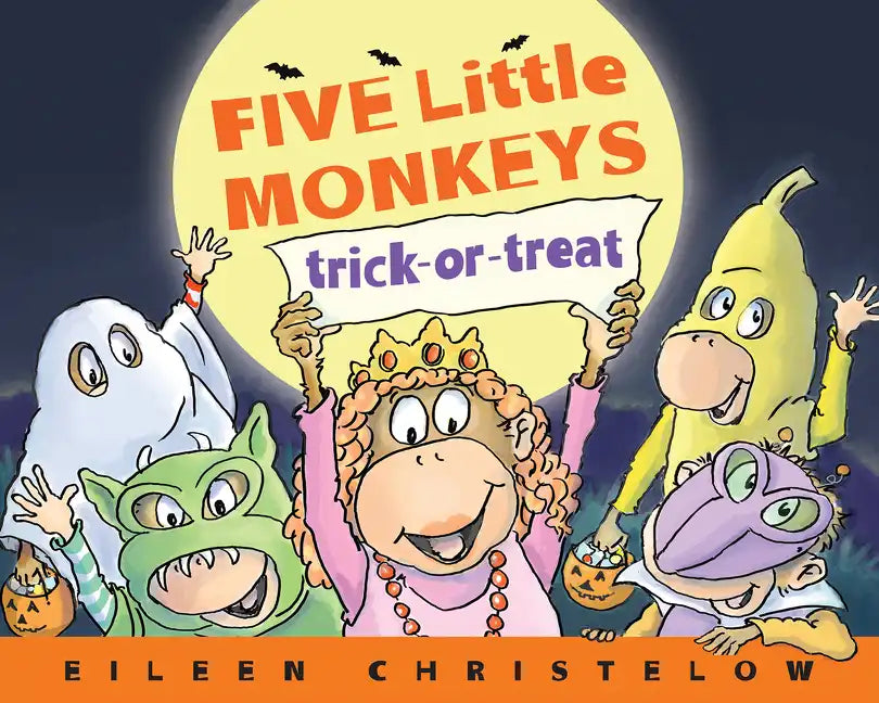 Five Little Monkeys Trick-Or-Treat - Paperback