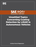 Unsettled Topics Concerning Coating Detection by LiDAR in Autonomous Vehicles - Paperback