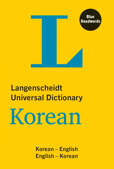 Langenscheidt Universal Dictionary Korean: Korean-English/English-Korean - Paperback