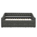Upholstered Daybed With USB Charging & Pull Out Bed