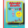 Adorable Giraffe Coloring Book for Kids: Perfect for Young Children Preschool Elementary Toddlers - Paperback