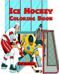 Ice Hockey Coloring Book - Paperback
