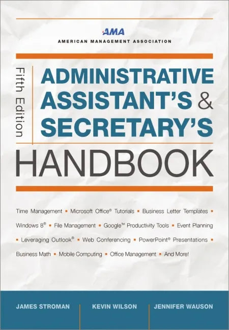 Administrative Assistant's and Secretary's Handbook Softcover - Paperback