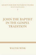 John The Baptist in the Gospel Tradition - Paperback