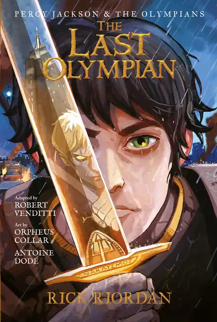 The Percy Jackson and the Olympians: Last Olympian: The Graphic Novel - Paperback