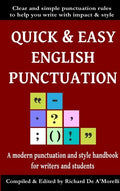 Quick & Easy English Punctuation - Hardcover