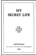 My Secret Life: Volume I to III - Paperback